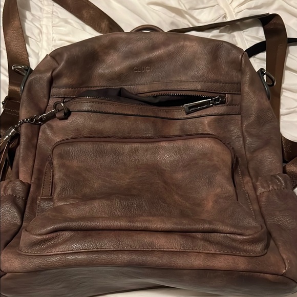 perfect condition leather backpack - Picture 1 of 2